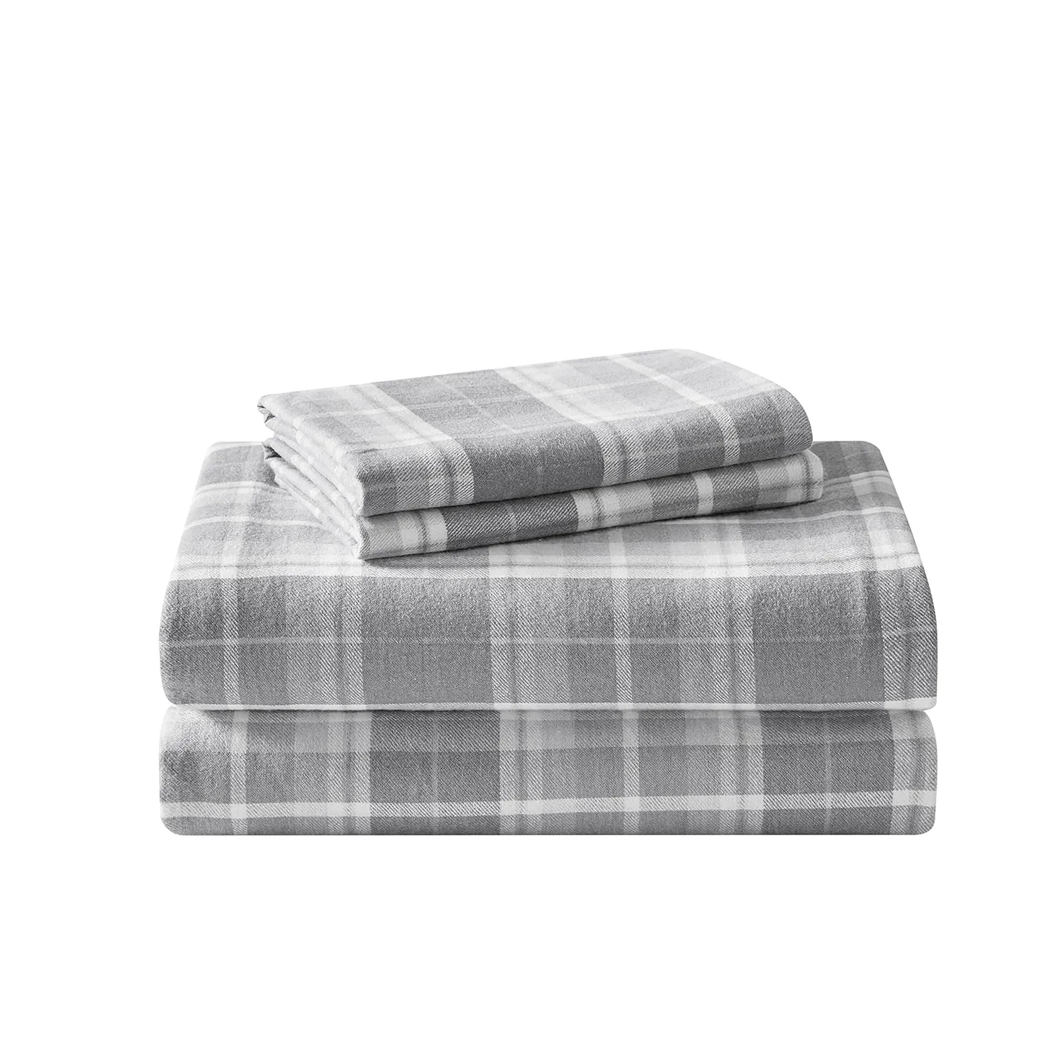 - Queen Sheets, Cotton Flannel Bedding Set, Brushed For Extra Softness & Comfo