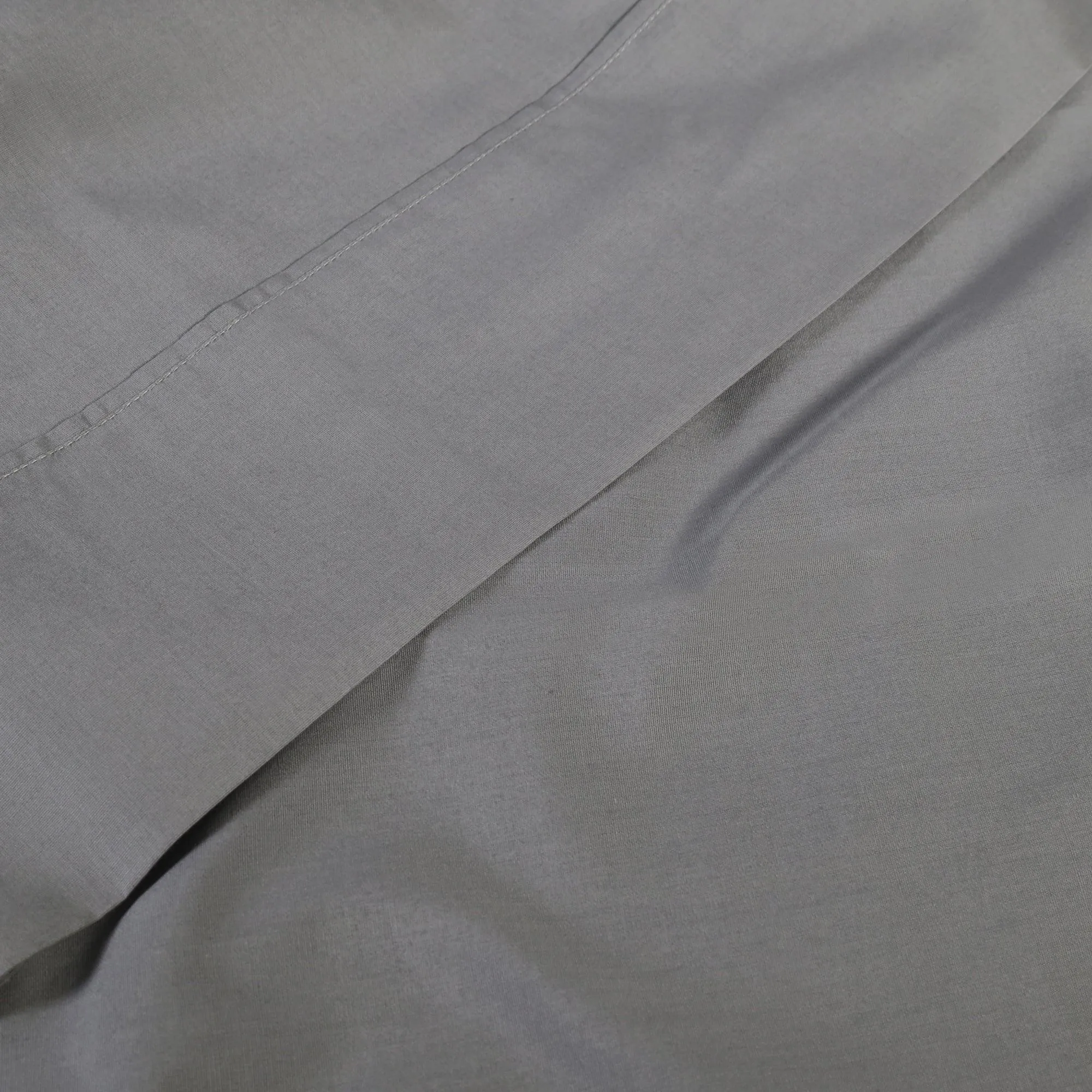 100% Cotton Percale 300 Thread Count Solid Deep Pocket Sheet Set