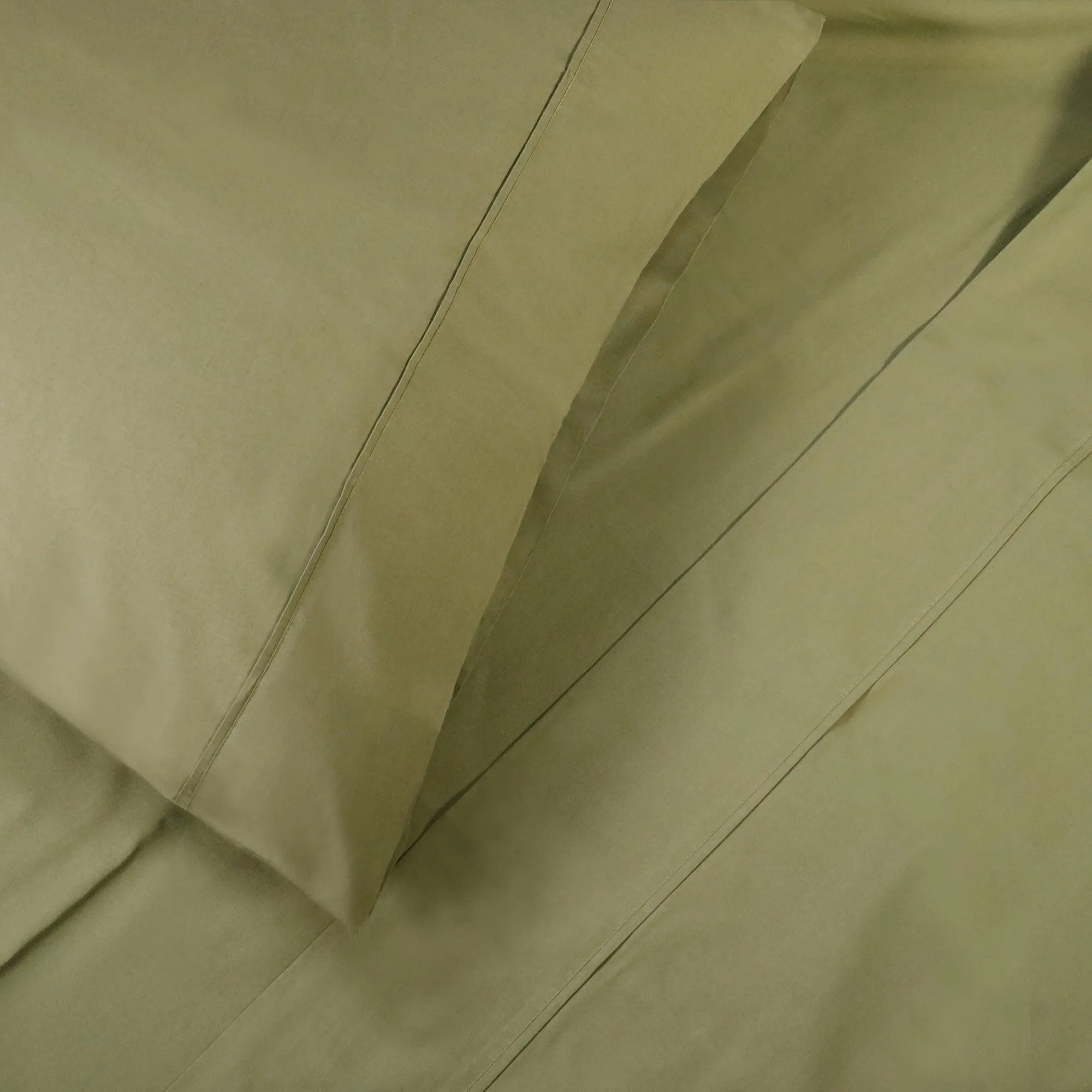 100% Cotton Percale 300 Thread Count Solid Deep Pocket Sheet Set