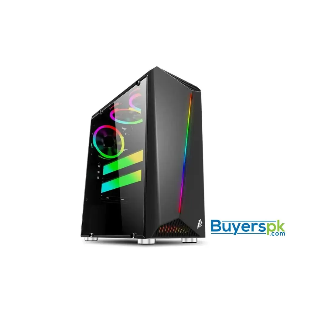 1st Player Rainbow R3 Black without Fans Mid-tower Atx Gaming Case