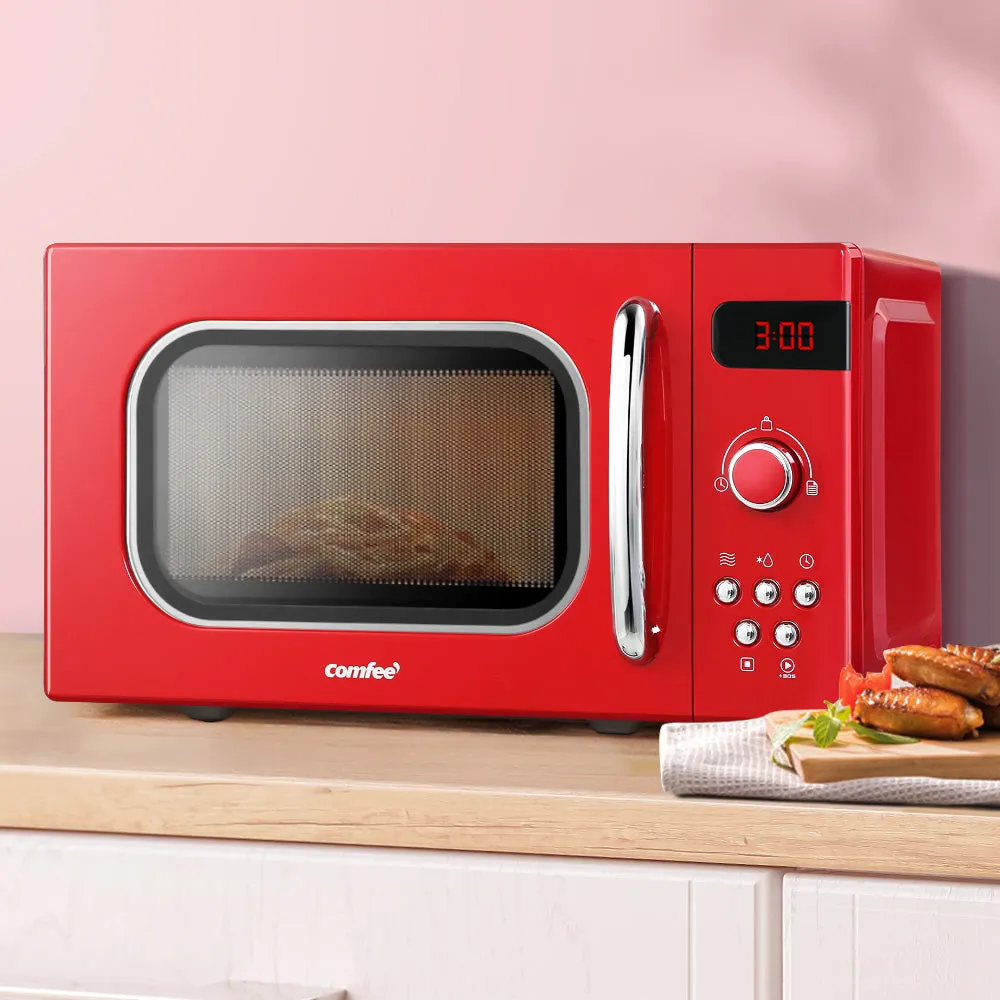 20L Microwave Oven 800W - Red