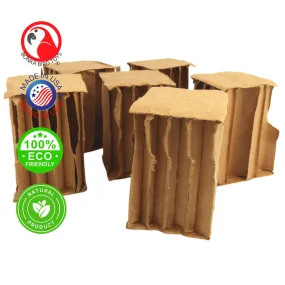 2294 Pk6 Oblong 3 Inch cardboard cube