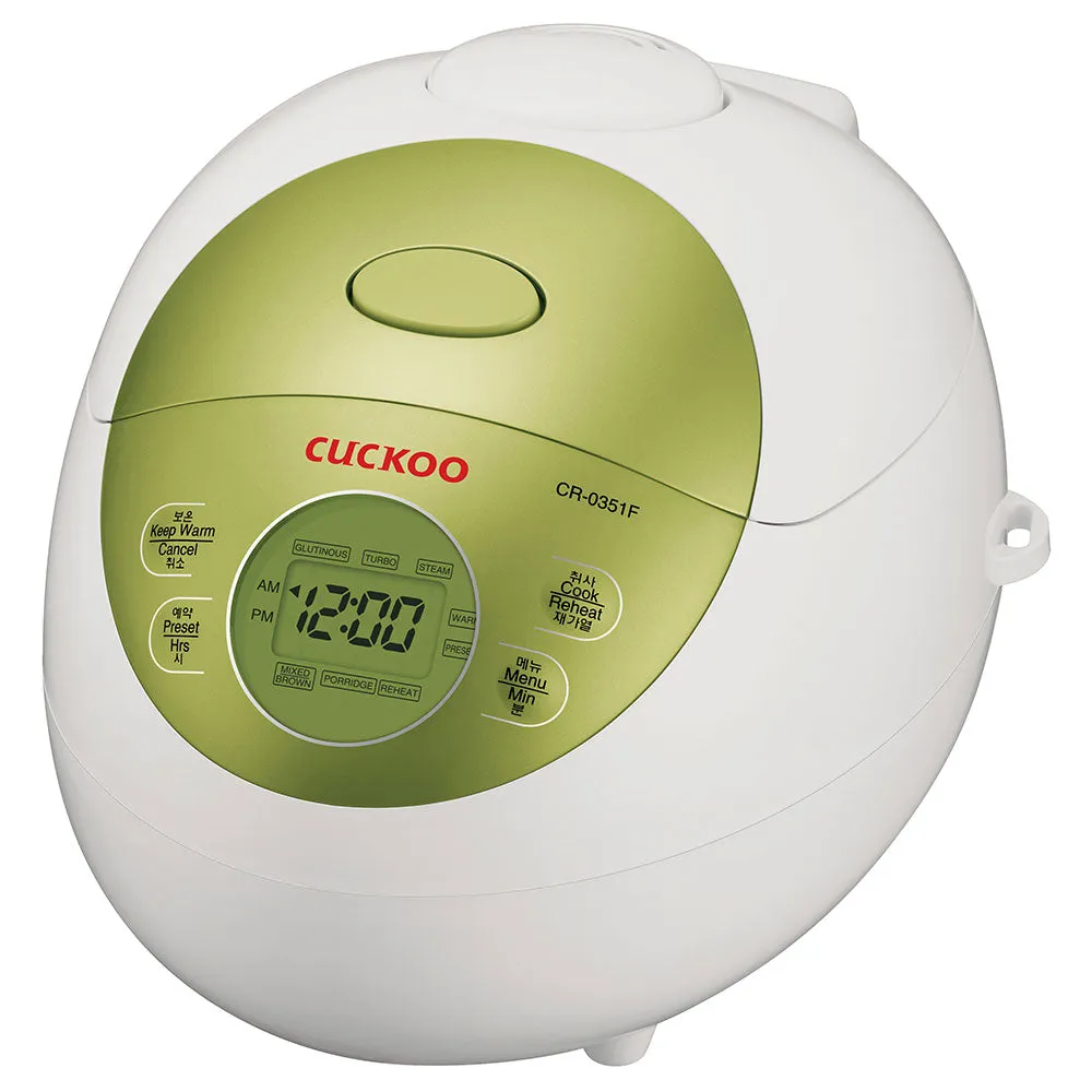 3-Cup Electric Micom Rice Cooker (CR-0351F)