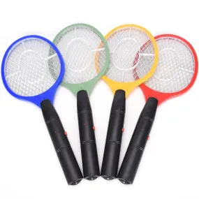 3 Layers Net Dry Cell Hand Racket Electric Swatter Mosquito Killer