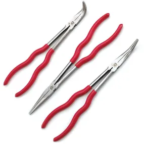 3-PC. Super Grip Long-Reach Pliers Set