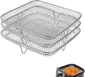 3 Tier Air Fryer Stainless Steel Rack