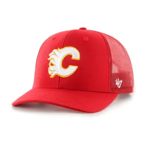 '47 Brand Men's NHL Calgary Flames Basic Trucker Cap