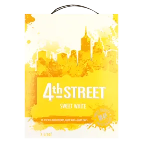 4th Street Natural Sweet White Wine Box 3L