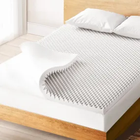 5cm Egg Crate Foam Mattress Topper, Single - Giselle Bedding