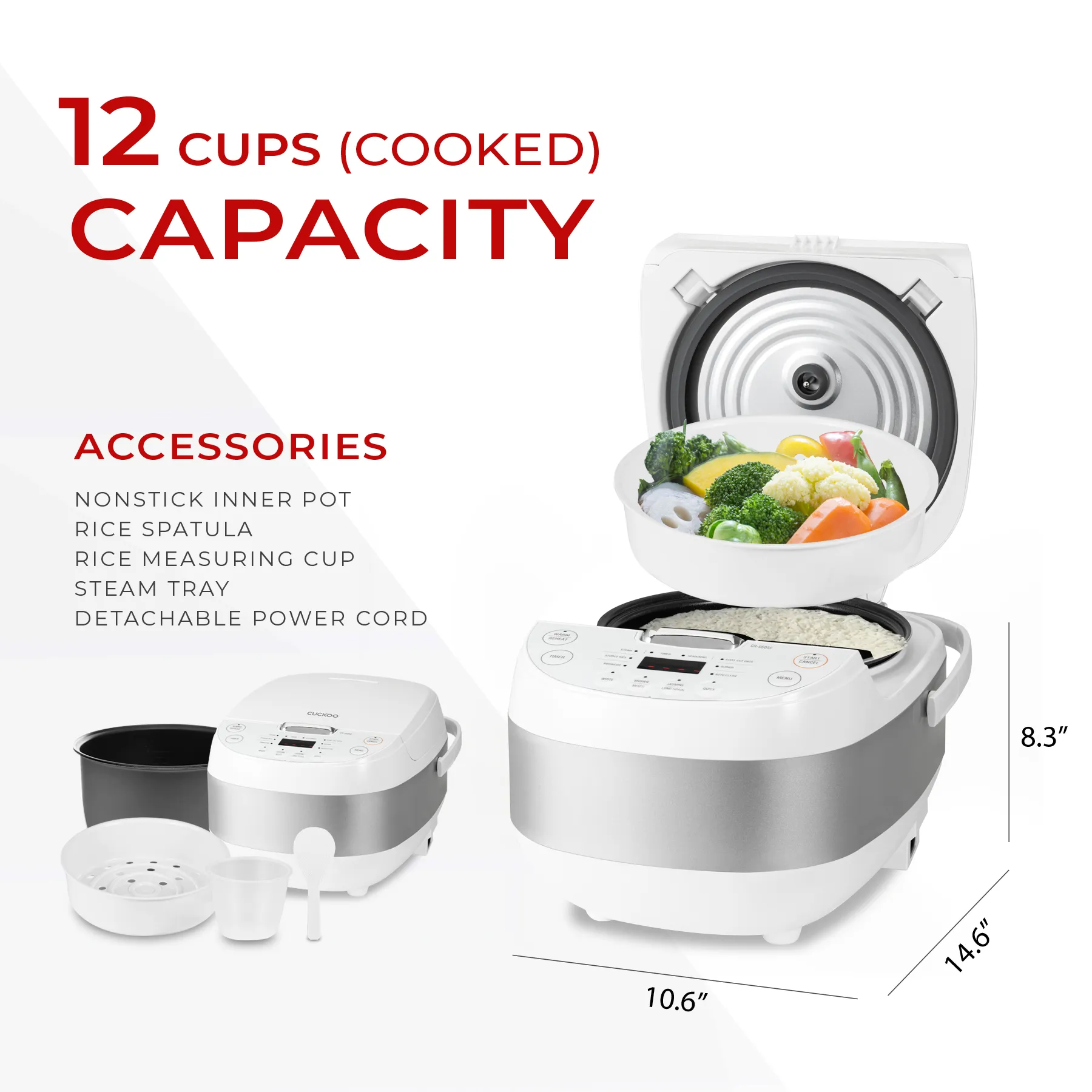 6-Cup Micom Rice Cooker (CR-0605F)