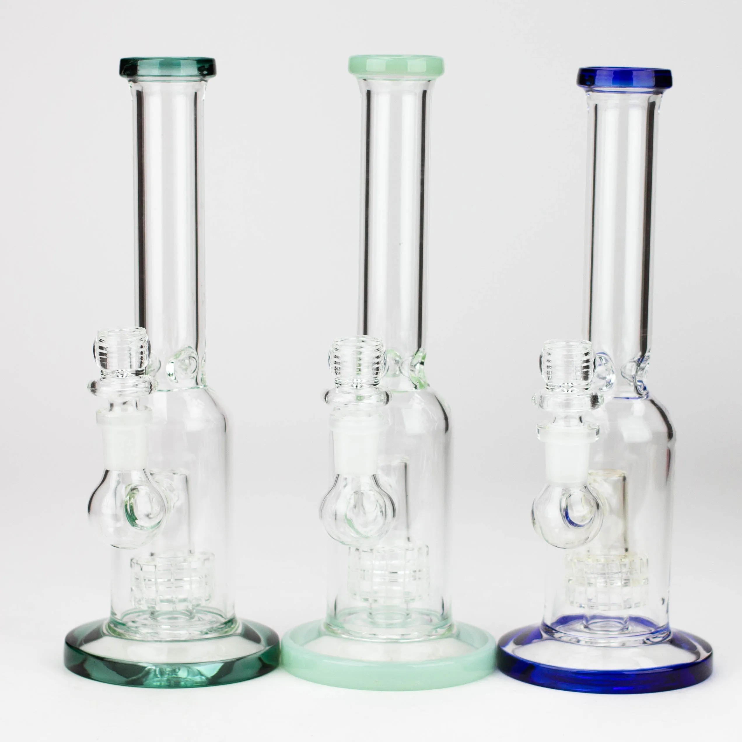 9.5" Showerhead Diffuser Glass Bong Box of 2