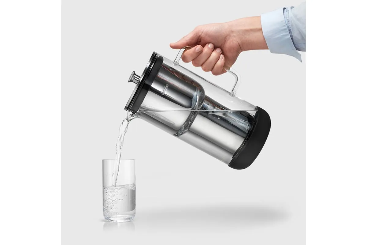 Aarke 1.18L Water Purifier | Glass & Steel