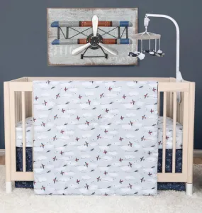 Air Travel 3 Piece Crib set