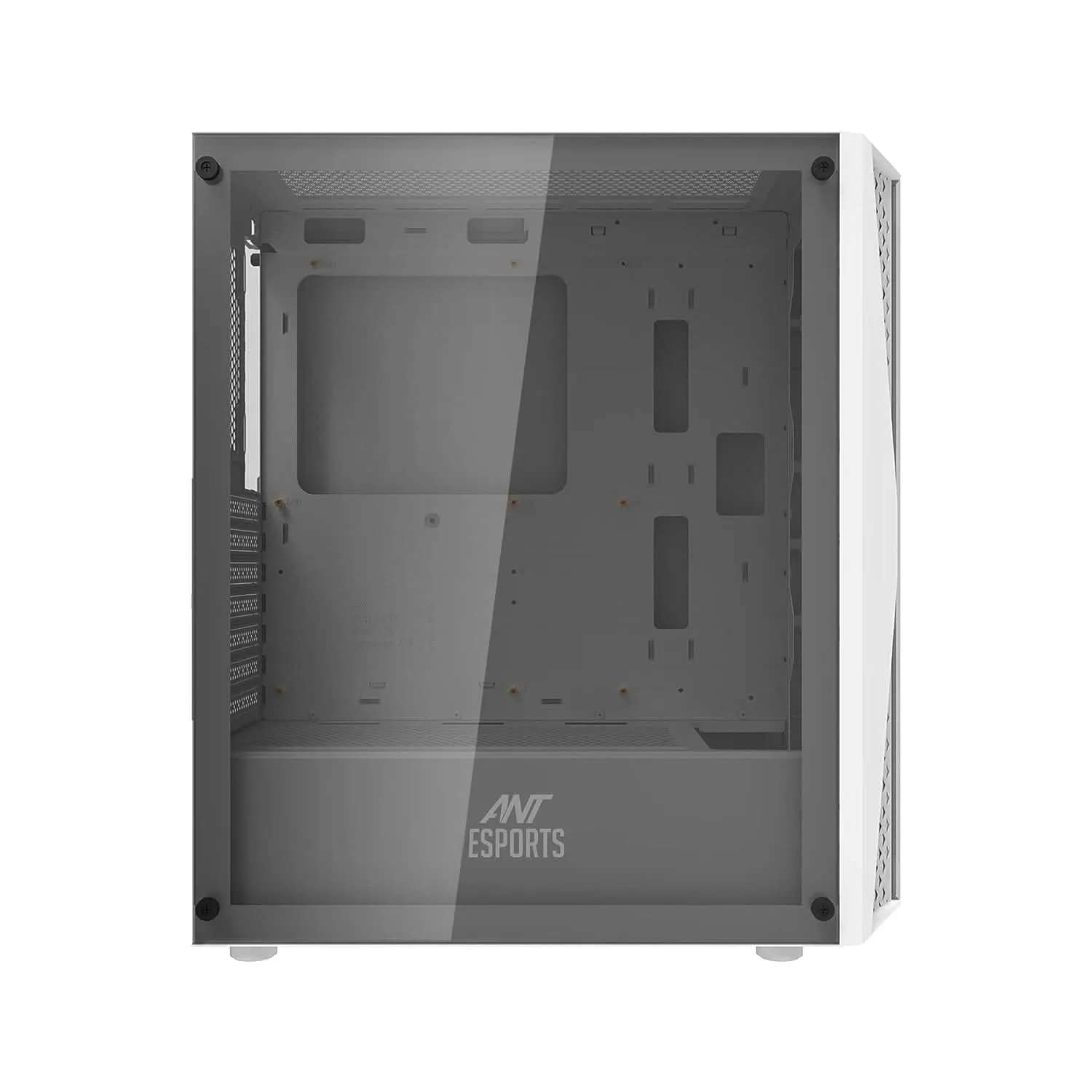 ANT ESPORTS 220 AIR MID-TOWER ATX CABINET WHITE