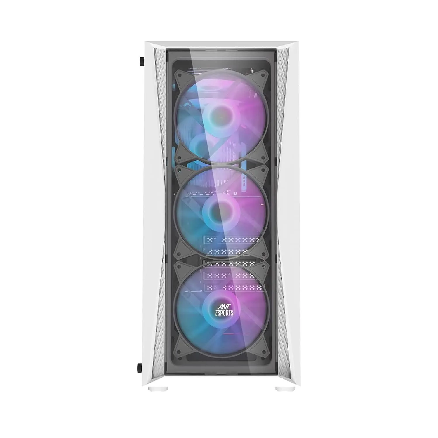 ANT ESPORTS 220 AIR MID-TOWER ATX CABINET WHITE