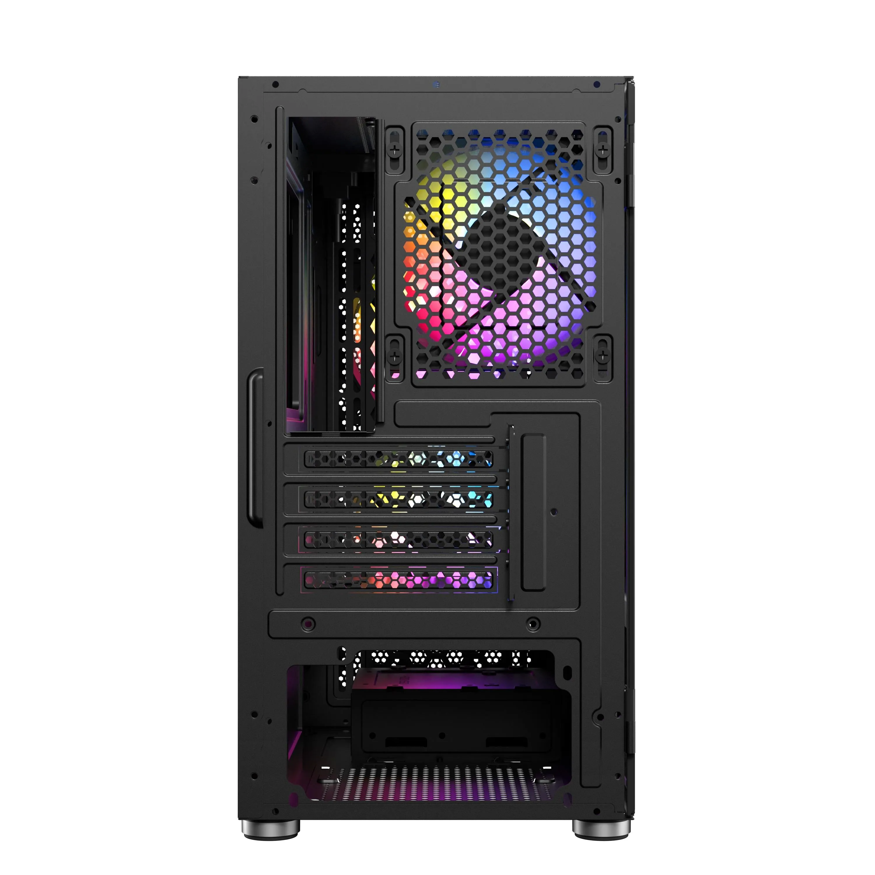 ANTEC NX200M Black 黑色 RGB Tempered Glass Micro-ATX Case AN-CA-NX200M-RGB-TG