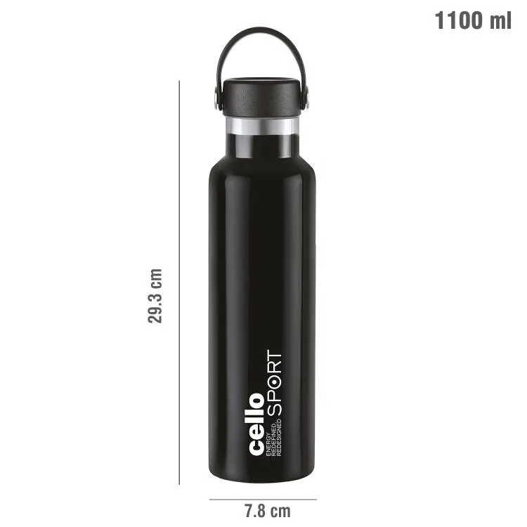 Aqua Bliss Flask, Vacusteel Water Bottle, 1100ml