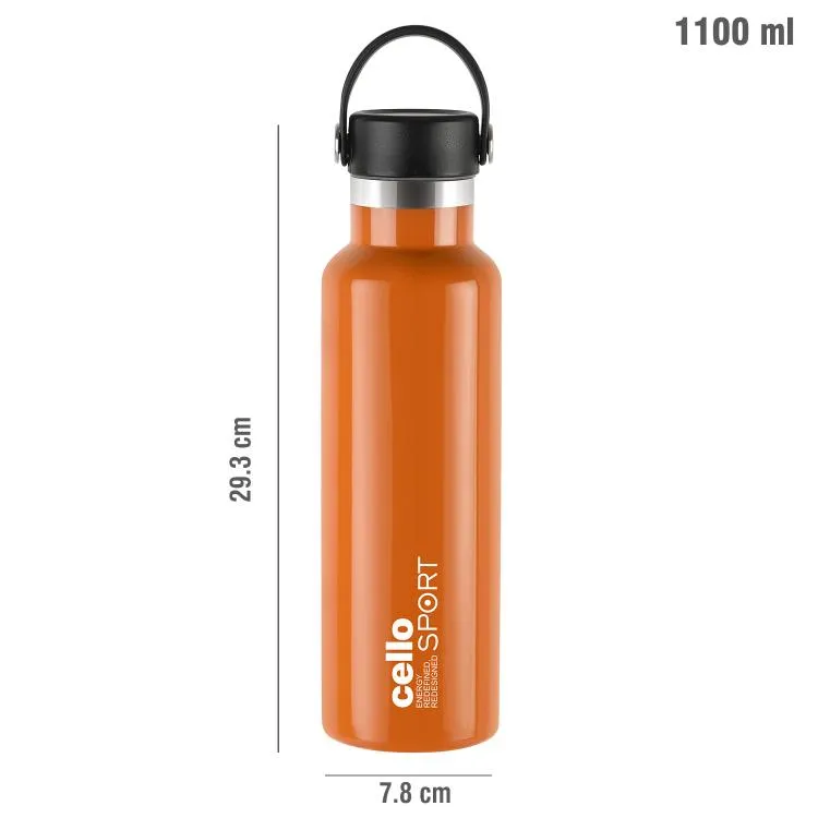 Aqua Bliss Flask, Vacusteel Water Bottle, 1100ml