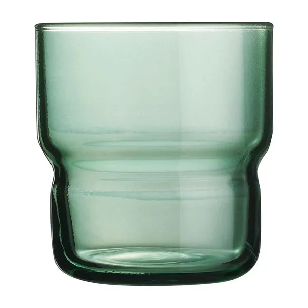 Arcoroc Log Brush Dark Green Tumblers 220ml (Pack of 48) - HZ463