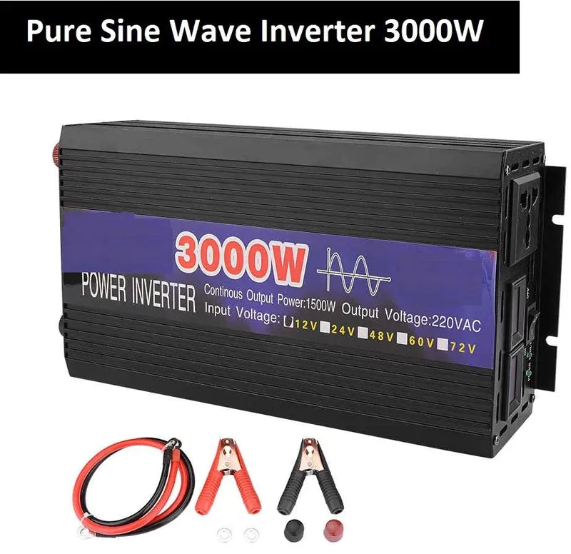 Automotive Pure Sine wave Inverter 3000W 12V