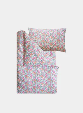 Bedding Made With Liberty Fabric BETSY DEEP PINK