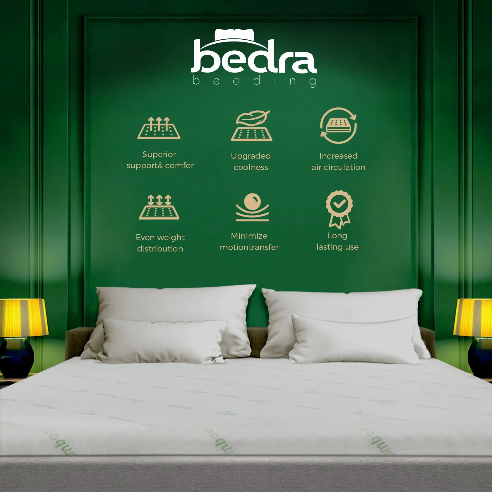 Bedra Memory Foam Mattress 7-Zone 5CM Double