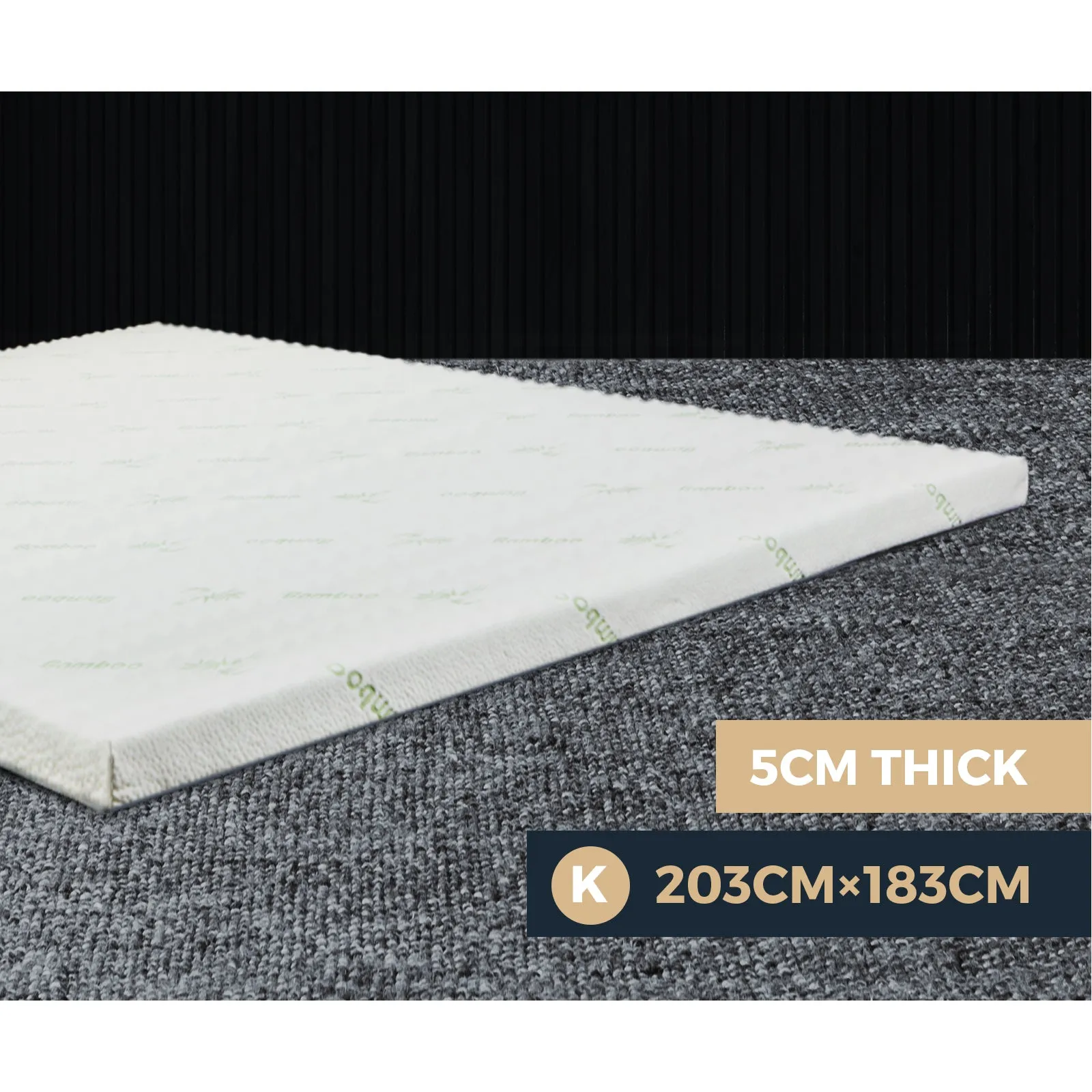 Bedra Memory Foam Mattress 7-Zone 5CM King