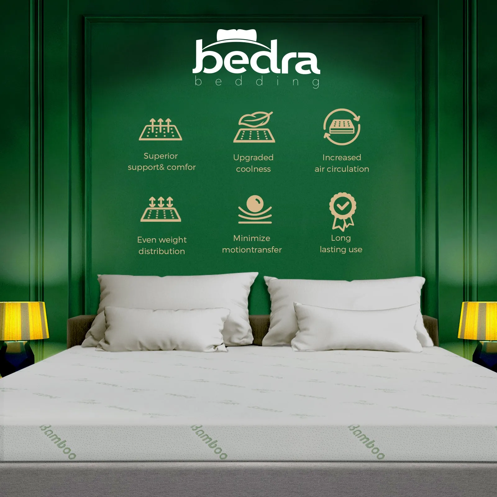 Bedra Memory Foam Mattress Queen 10CM