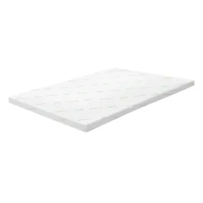 Bedra Memory Foam Mattress Topper Cool Gel Bamboo Cover 7-Zone 8CM King Single