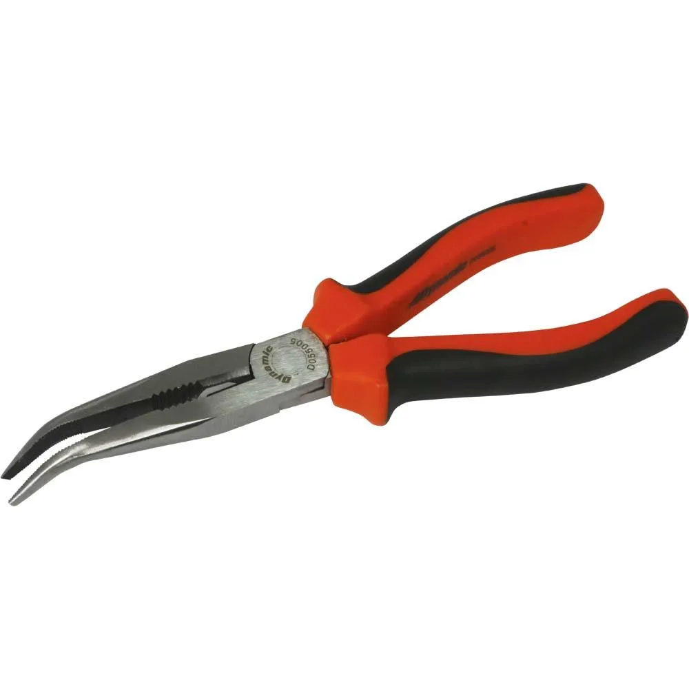 Bent Nose Pliers With Comfort Grip Handles