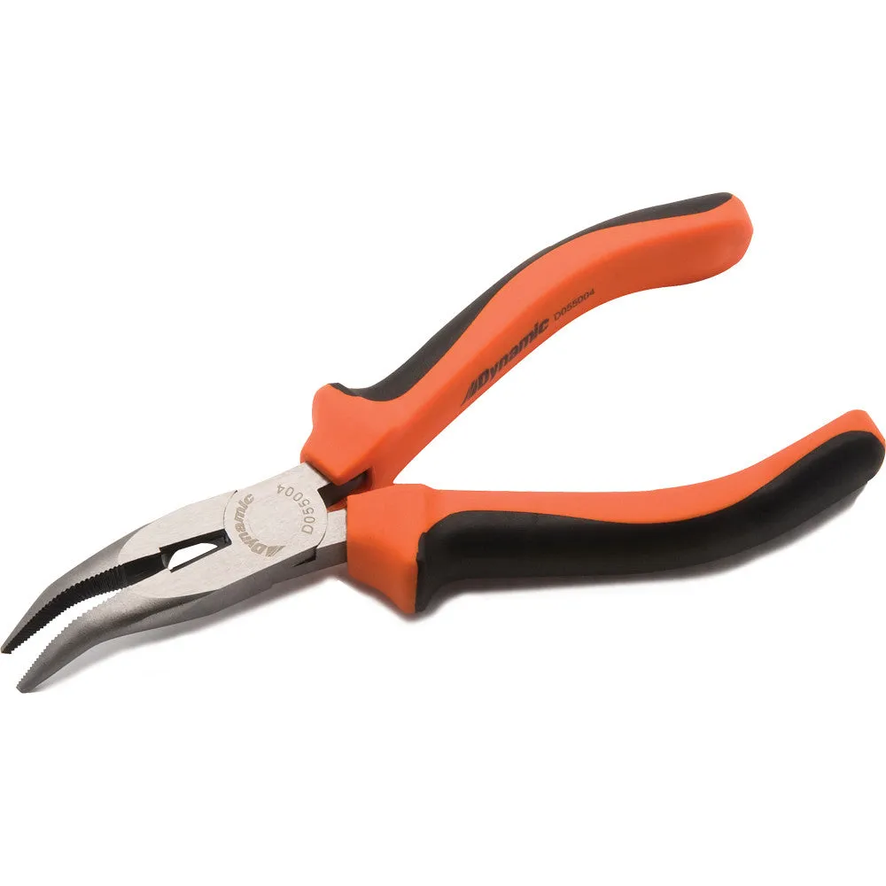 Bent Nose Pliers With Comfort Grip Handles