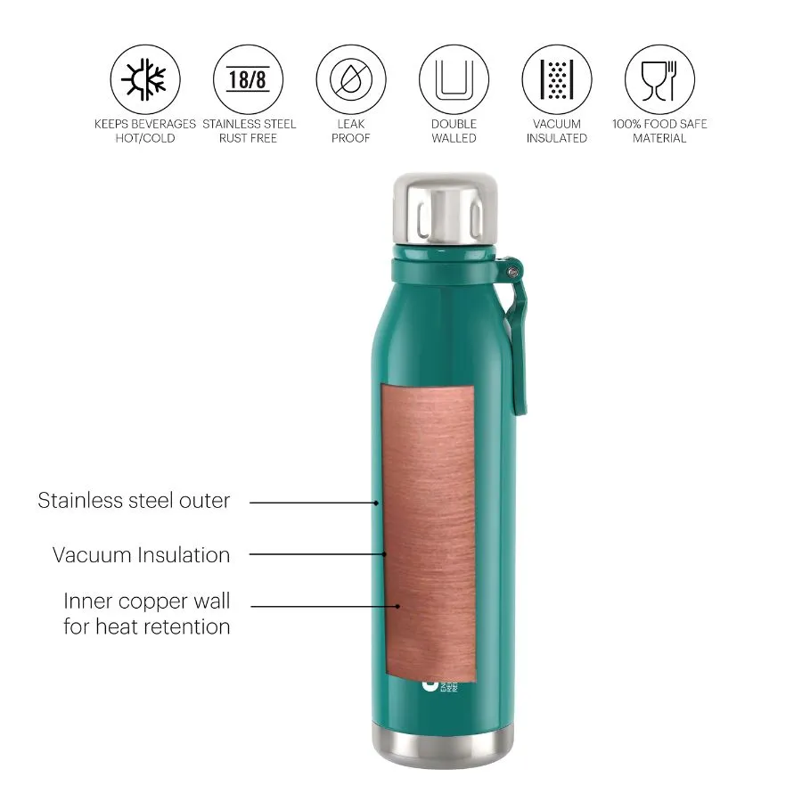 Bentley Flask, Vacusteel Water Bottle, 600ml