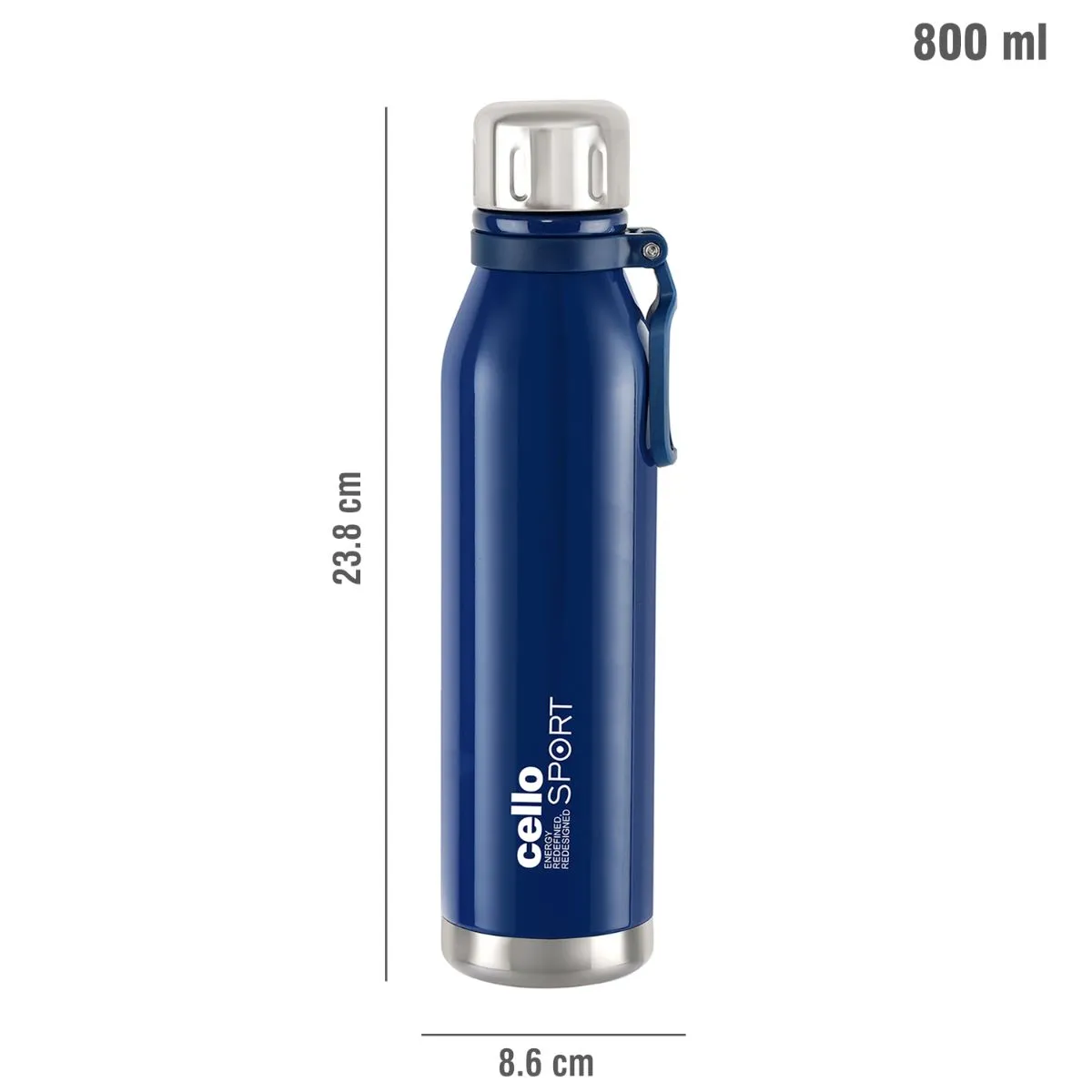 Bentley Flask, Vacusteel Water Bottle, 800ml