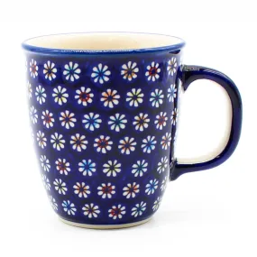 Bistro Cup 10.5 oz in Tiny Flowers on Blue