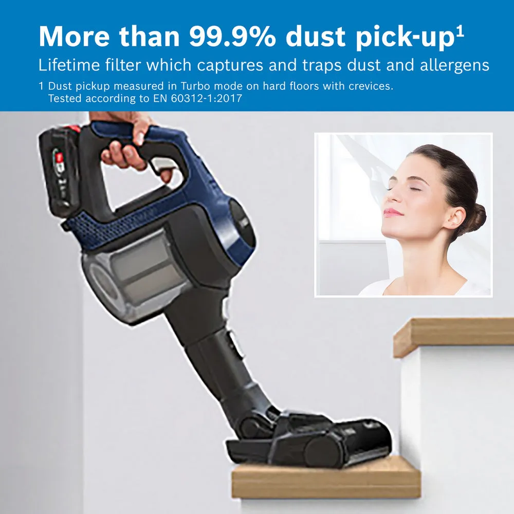 Bosch BCS612GBKIT Unlimited Serie 6 ProHome Cordless Vacuum Cleaner Plus Additional Battery