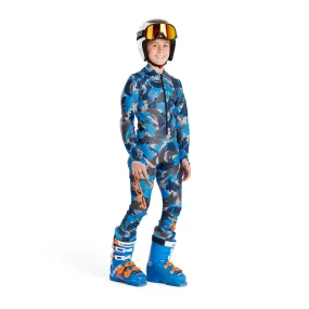 Boys Performance Gs - Camouflage Aether Blue