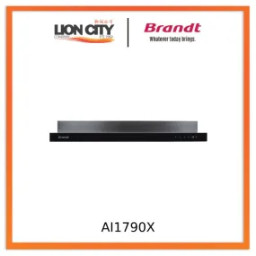 Brandt AI1790X 90cm Stainless Steel Semi-integrated Hood