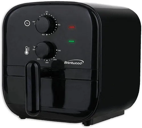 Brentwood AF100 1-Quart Small Electric Air Fryer with 60-Minute Timer & Temp. Control