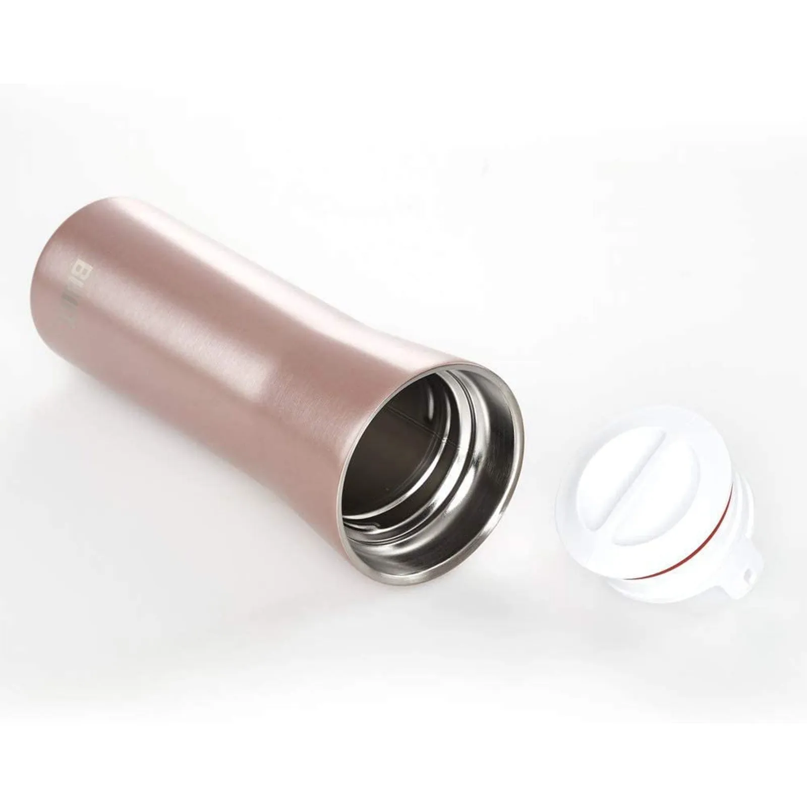 Built Pureflow Stainless Steel Vacuum Travel Mug 470ml - Rose Gold