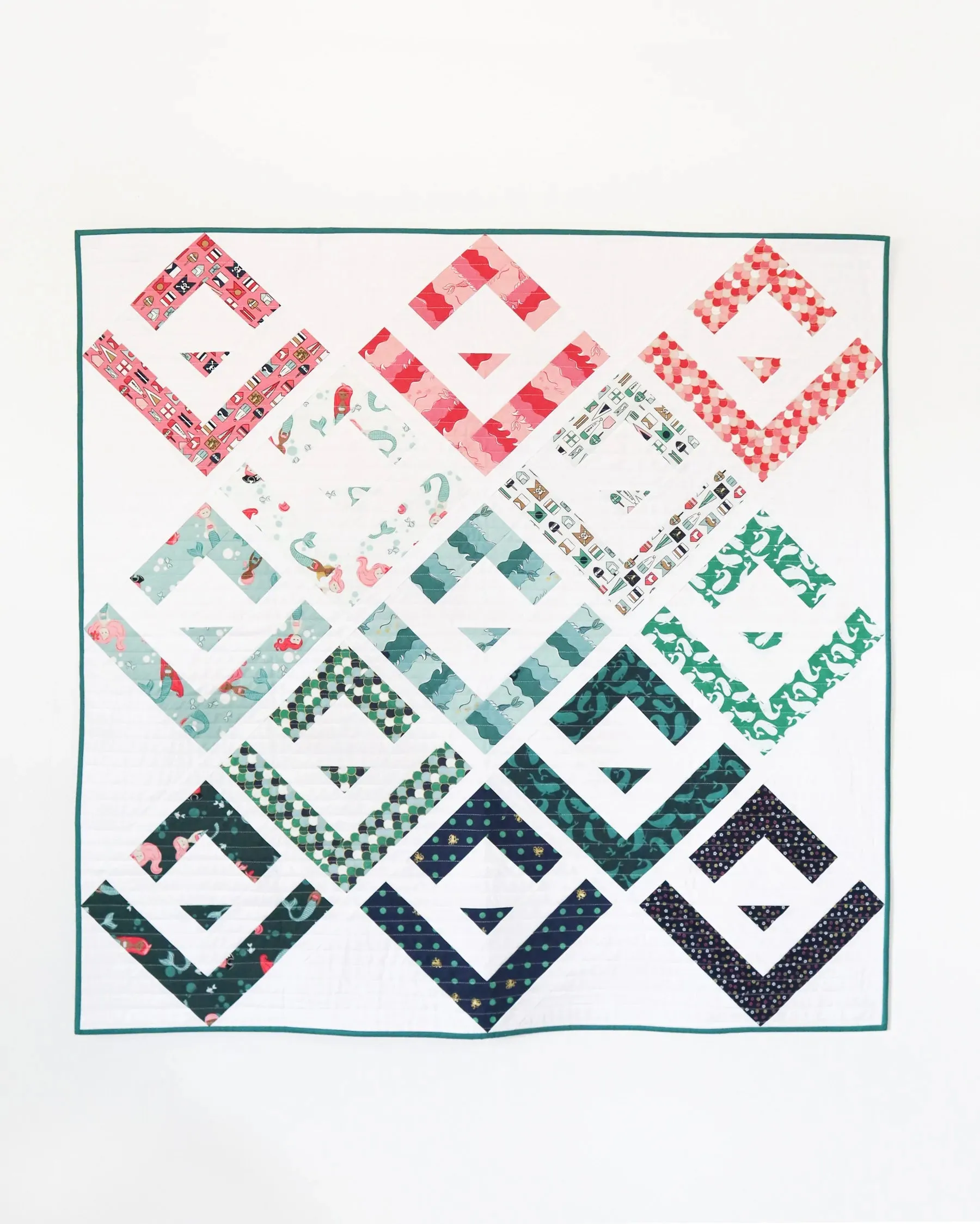 Cabin Valley Quilt - Printed Quilt Pattern