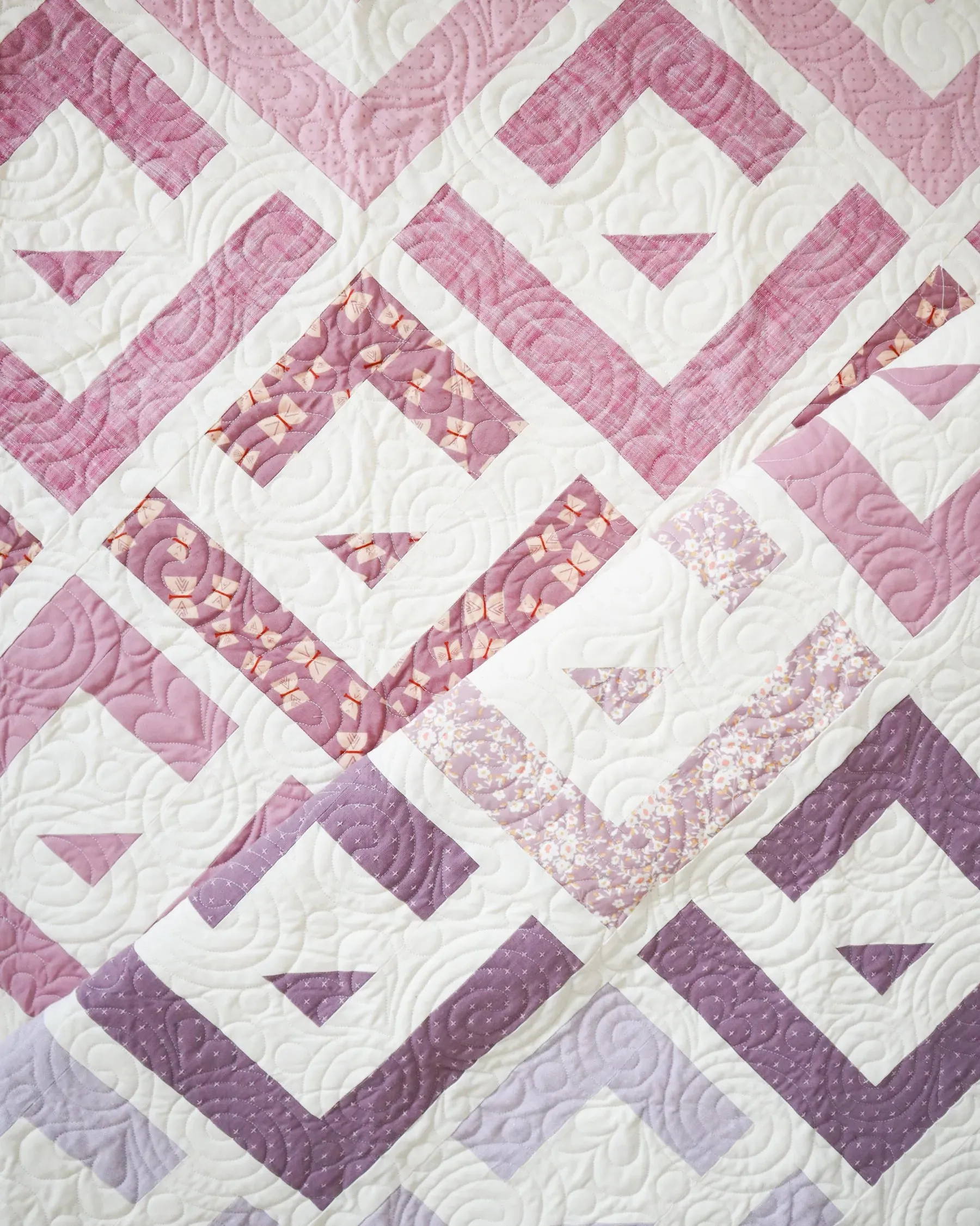 Cabin Valley Quilt - Printed Quilt Pattern