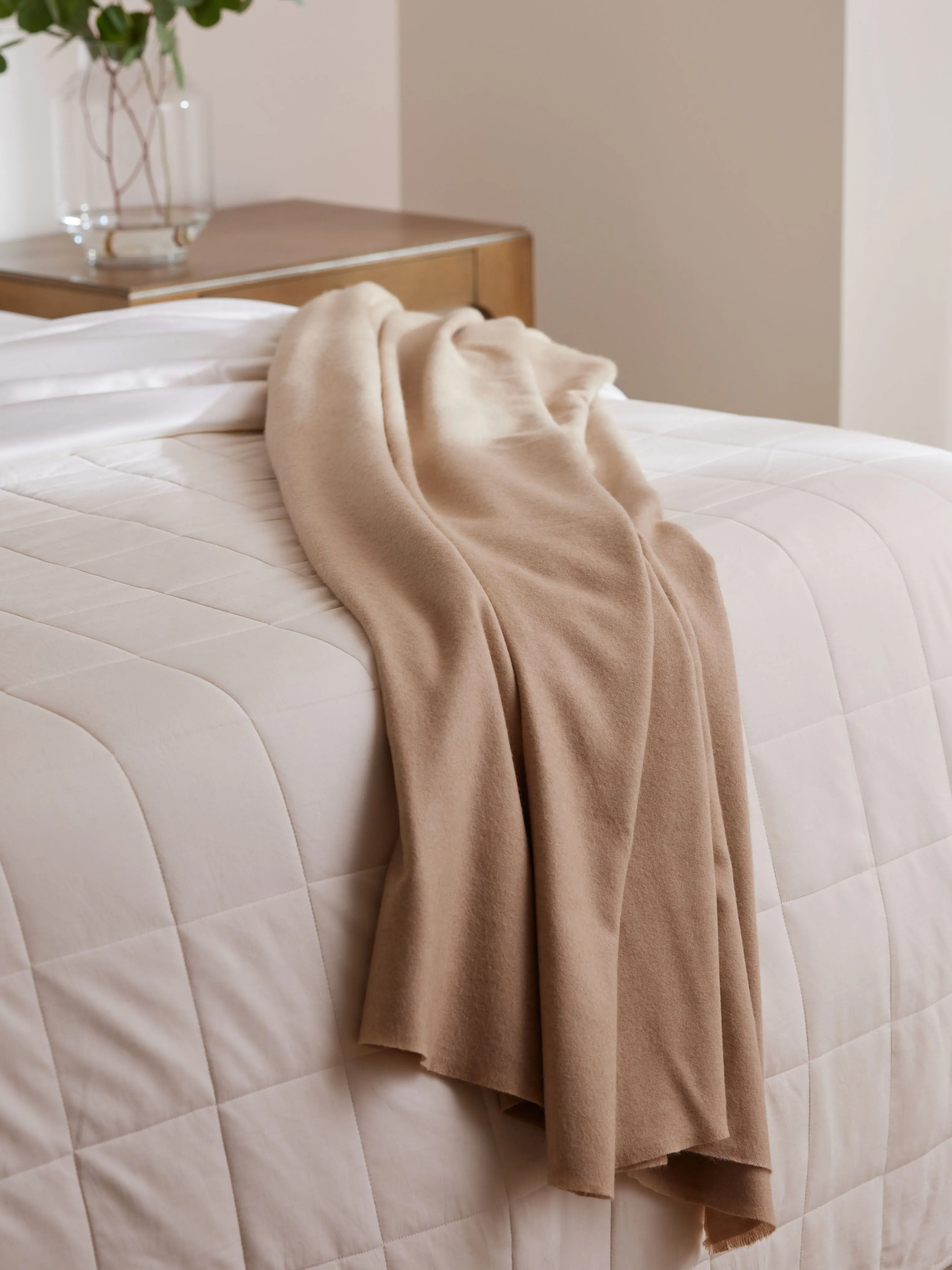 Cashmere Fringe Blanket