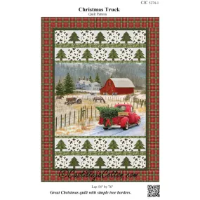 Christmas Truck Quilt Pattern