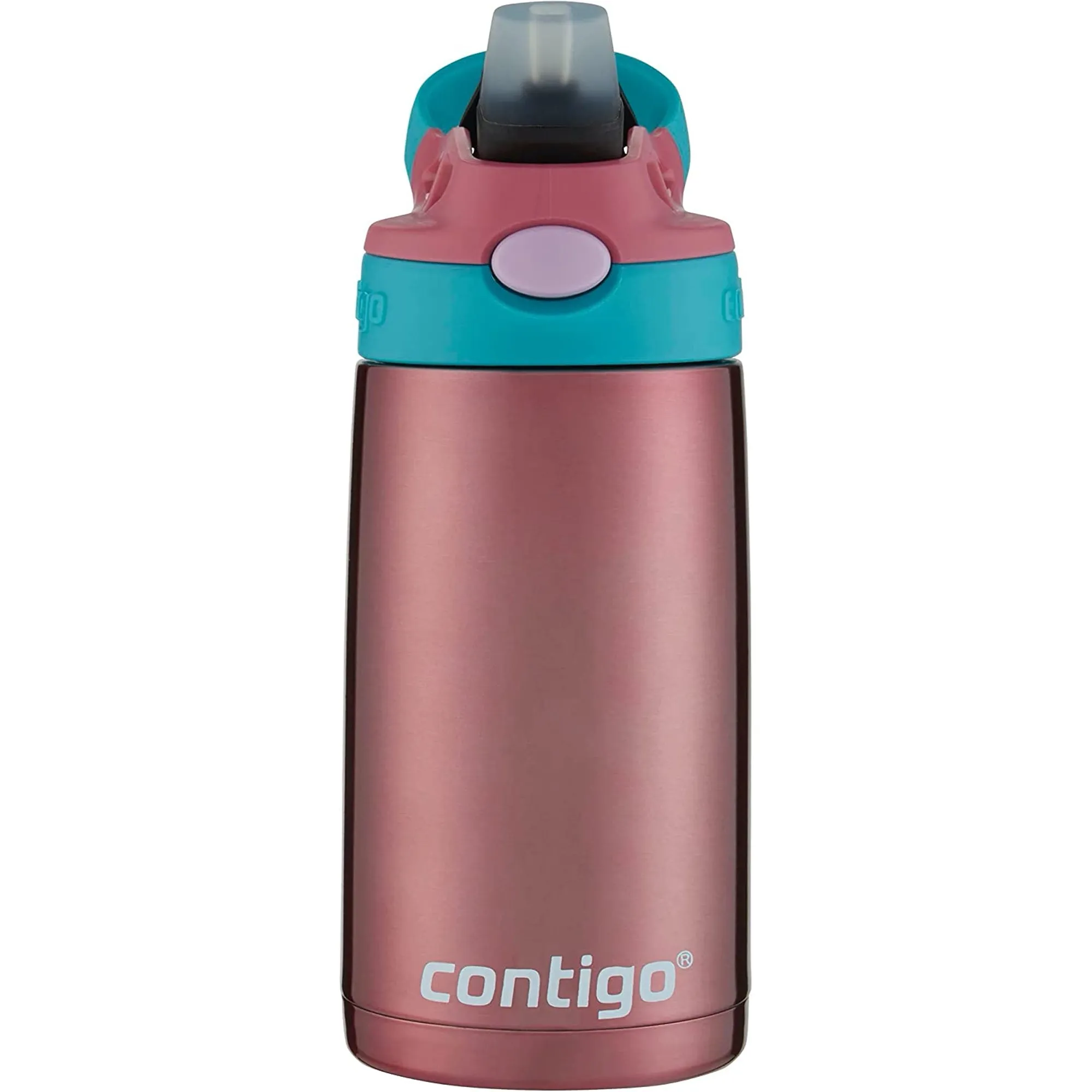 Contigo Kid's 13 oz. Aubrey Vacuum Insulated Stainless Steel Water Bottle- Punch