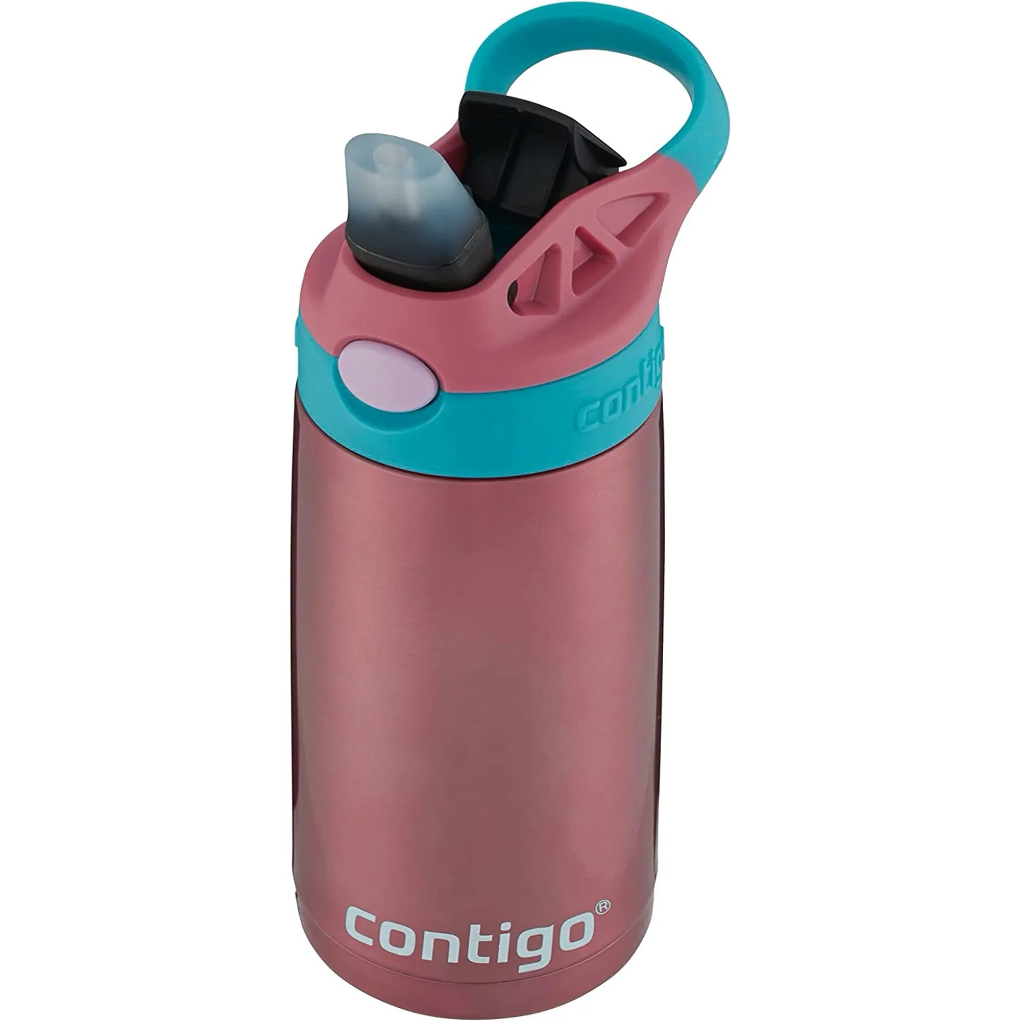 Contigo Kid's 13 oz. Aubrey Vacuum Insulated Stainless Steel Water Bottle- Punch