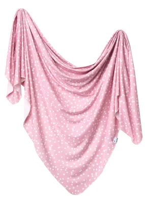 Copper Pearl Lucy Knit Swaddle Blanket