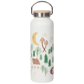 Cozy Cottage Stainless Steel Water Bottle 18 oz