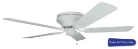 Craftmade PFC52W - 52 Inch Hugger Ceiling Fan, Blade Options White