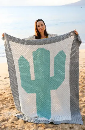 Crochet Kit - Cactus Blanket