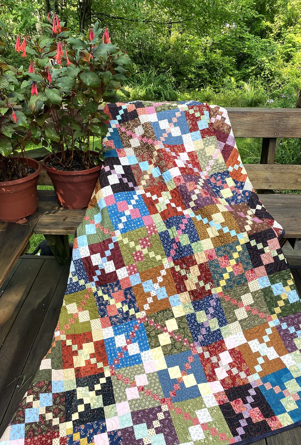 Crosshatch Quilt Pattern